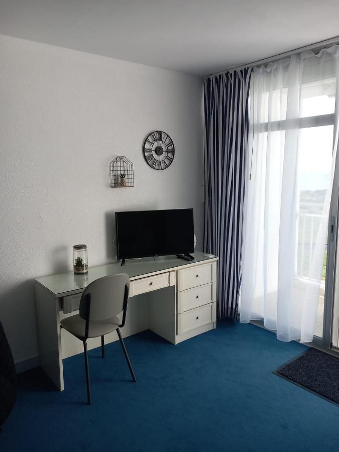 Grand Studio Vue Mer Dans Residence Des 3 Iles Pres De La Thalasso Quiberon Eksteriør bilde