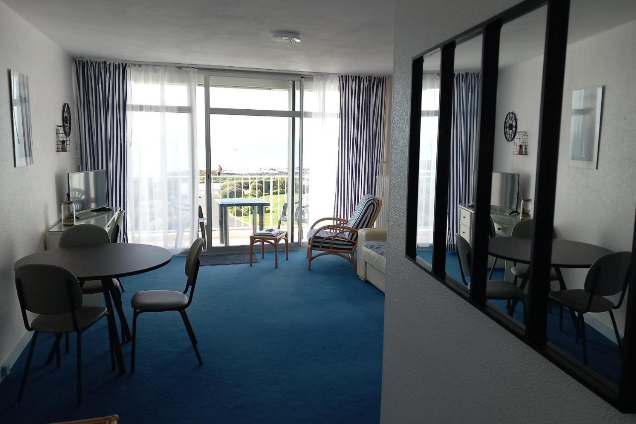 Grand Studio Vue Mer Dans Residence Des 3 Iles Pres De La Thalasso Quiberon Eksteriør bilde